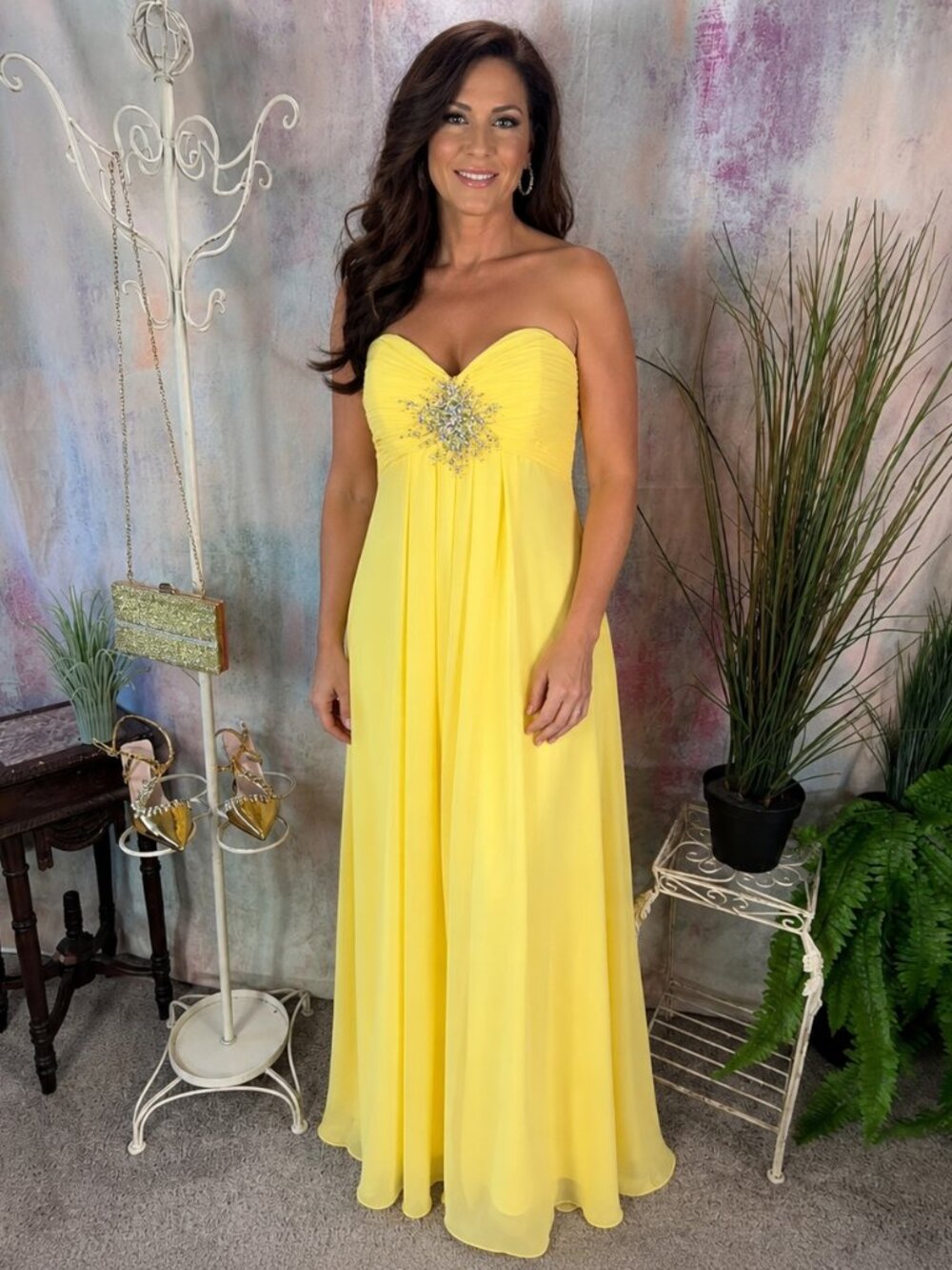 📌Disney Forever Enchanted 2014 Prom Formal Collection Strapless Belle Gown